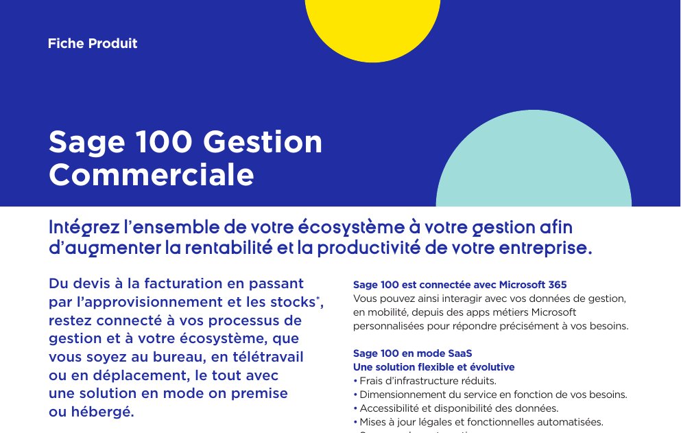 Sage 100 Gestion Commerciale