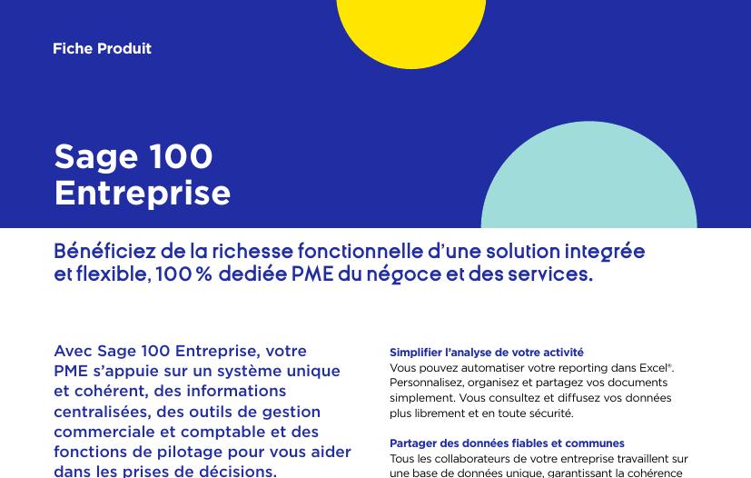 Sage 100 Entreprise